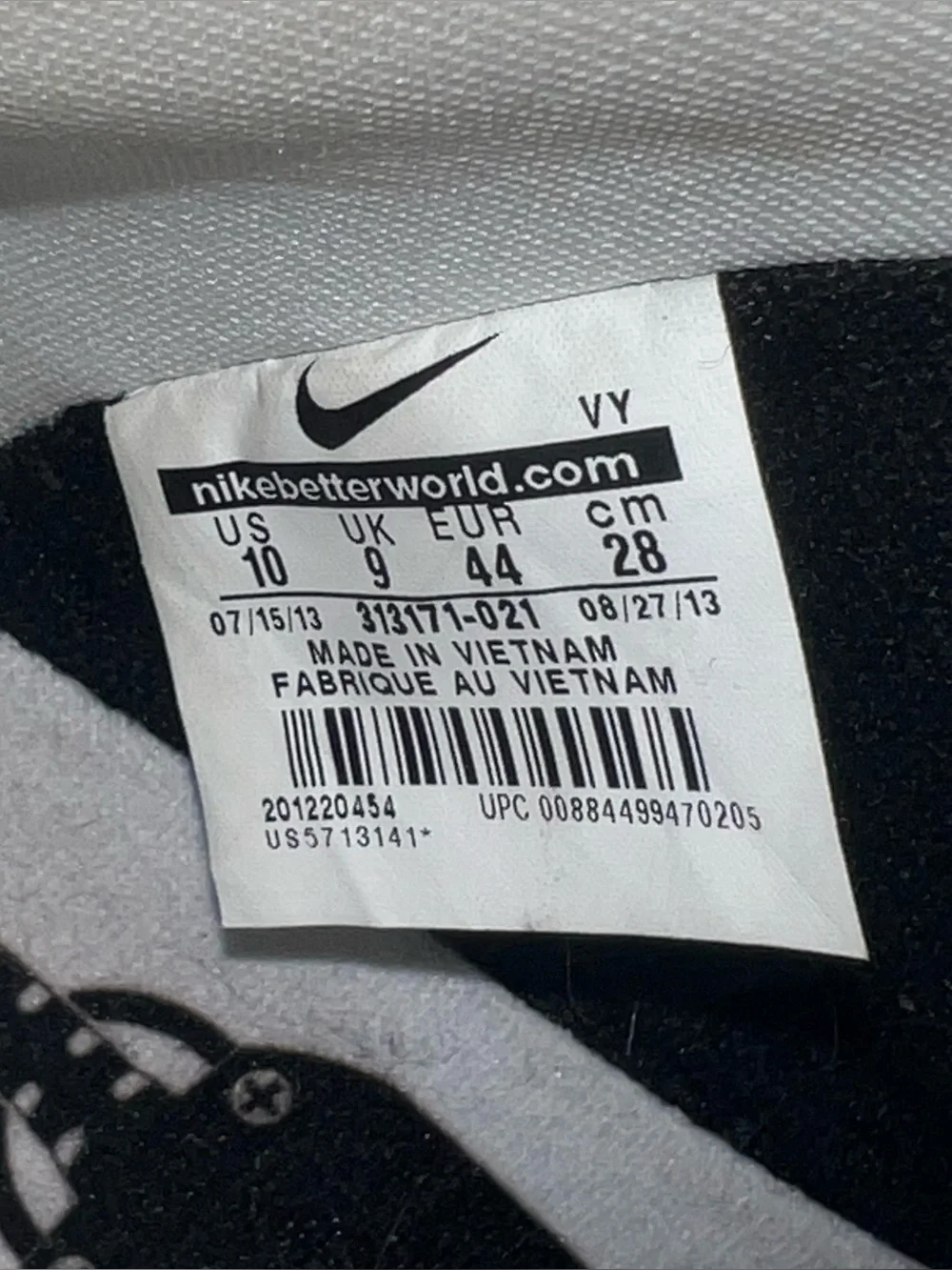 Nike euc
